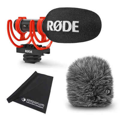 RODE Microphones Mikrofon Rode Videomic Go II Mikrofon mit Windschutz und Tuch