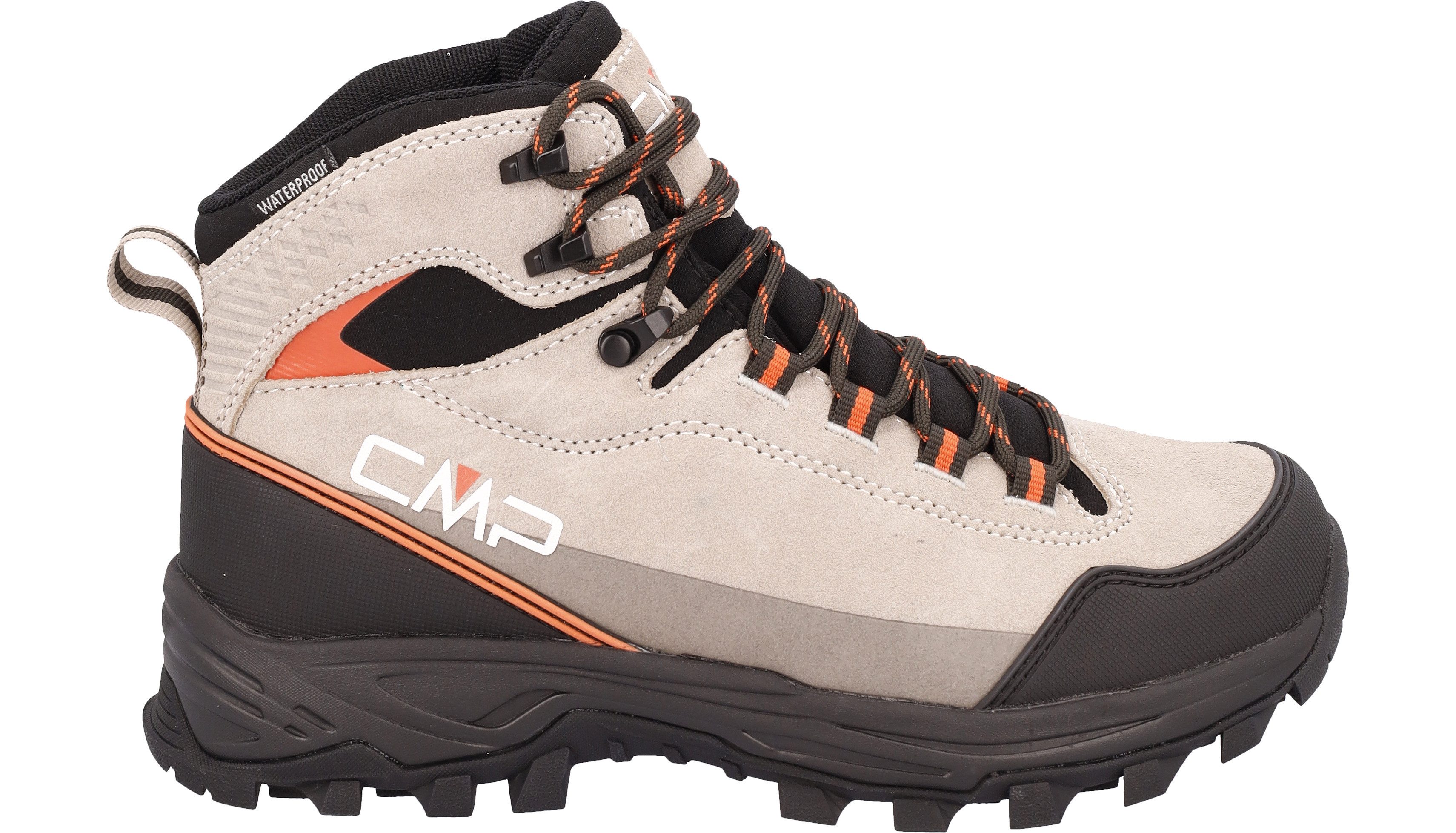 CMP MYZAR MID WMN TREKKING SHOES WP Outdoorschuh mit profiliertem Laufsohlenprofil, mit Gummilaufsohle, mit Schnürung