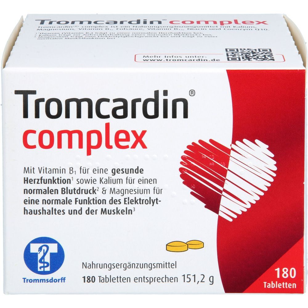 Trommsdorff GmbH & Co. KG TROMCARDIN complex Tabletten Tabletten, 180 St.