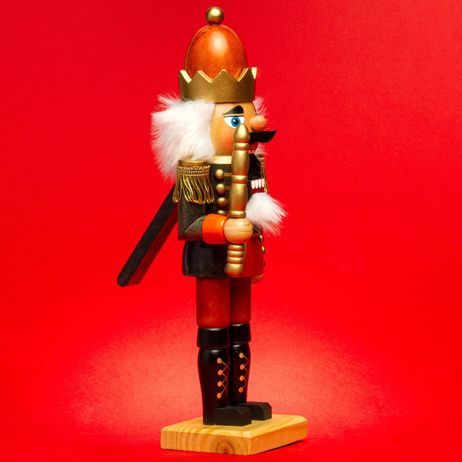 SIKORA Weihnachtsfigur SIKORA NK-H Deko Nussknacker Figur aus Holz, verschiedene Motive 2 Größen
