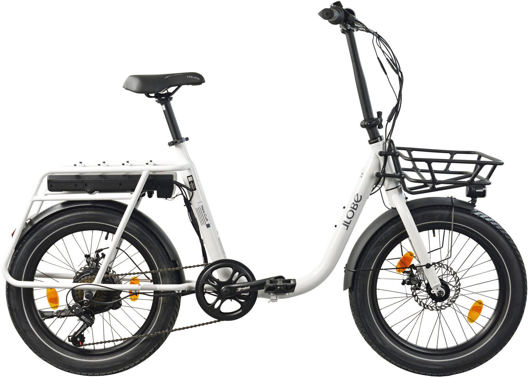 E-Bike Faltrad Elektro Faltrad 20" Neo.cult weiß