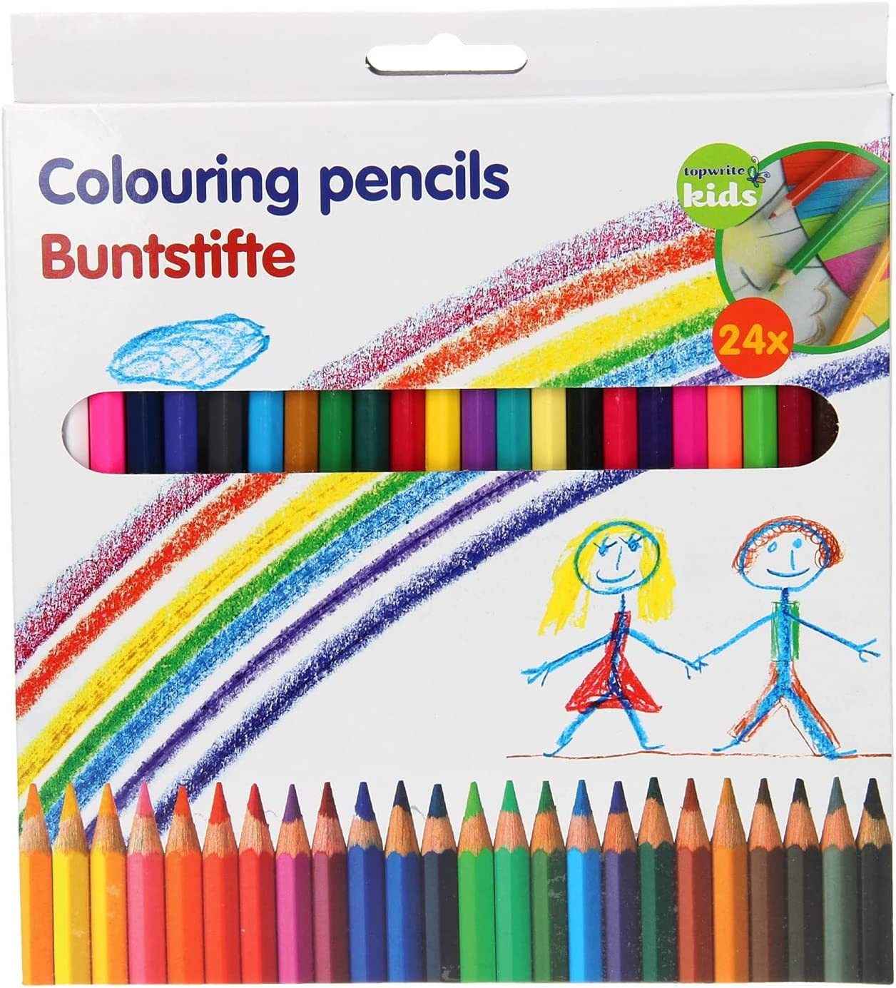 Idee+Spiel Buntstift Idee+Spiel 96282 - 24 Buntstifte im Set