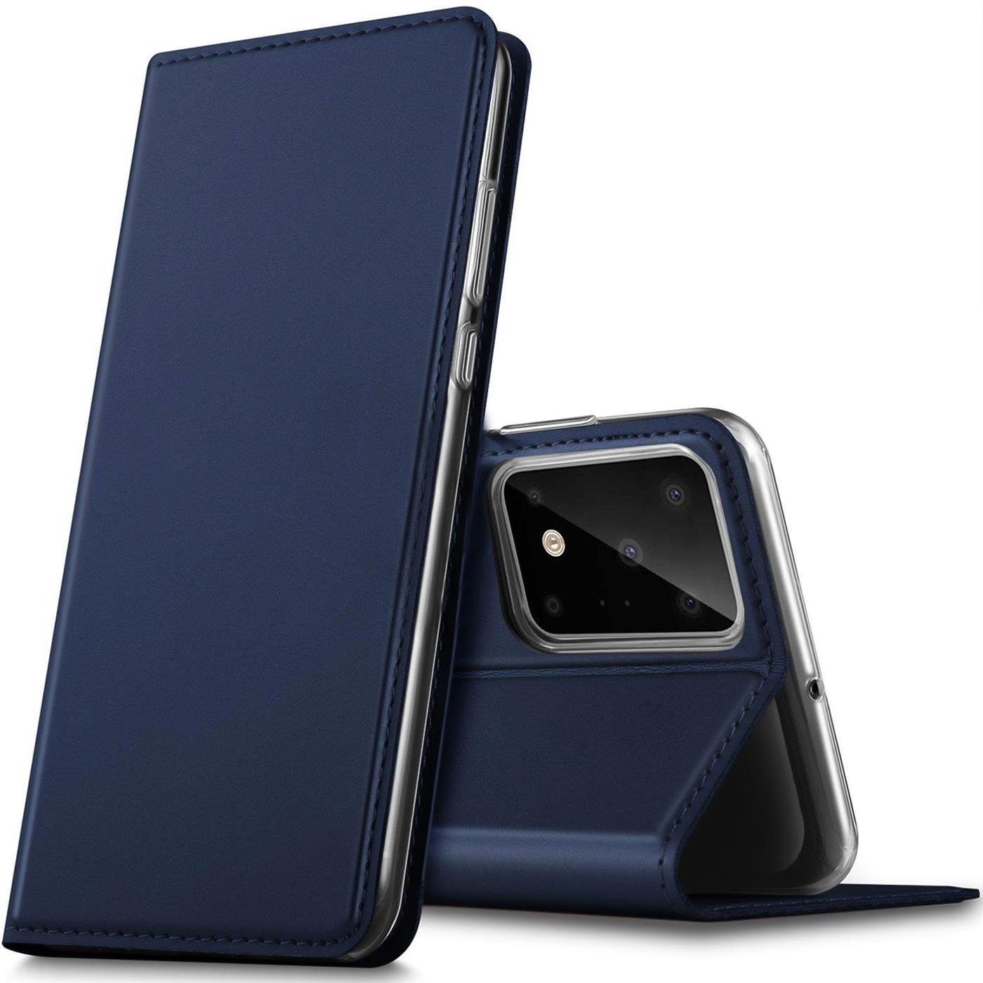 CoolGadget Handyhülle Klapptasche Wallet Kartenfach für Samsung Galaxy S20 Ultra 6,9 Zoll, Ultra Slim Flip Case Hülle Klapphülle Cover Schutzhülle