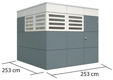 Skanholz Gartenhaus CrossCube Perth 3, BxT: 253x253 cm