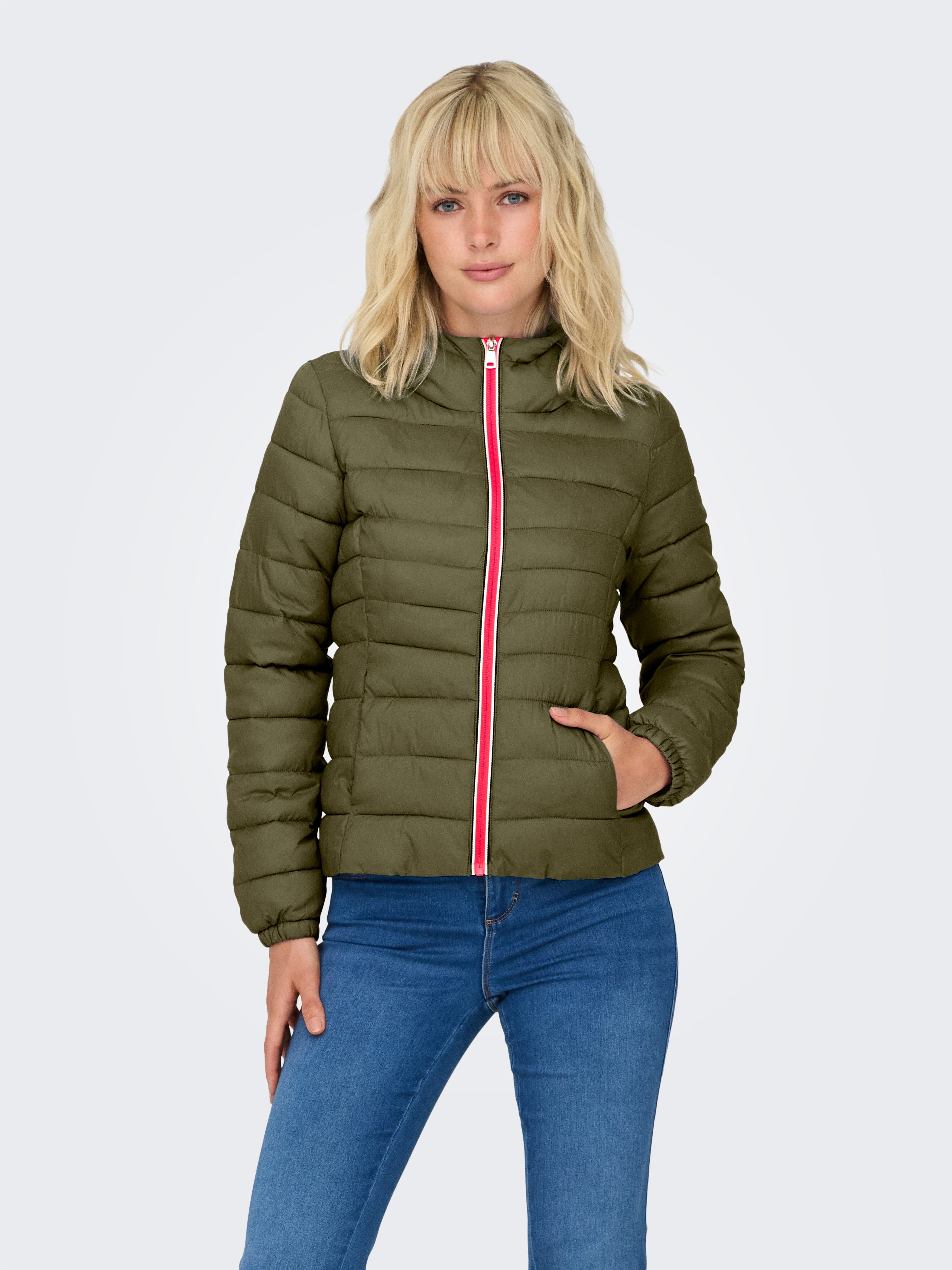 ONLY Steppjacke ONLTAHOE CONTRAST HOOD JACKET CC OTW
