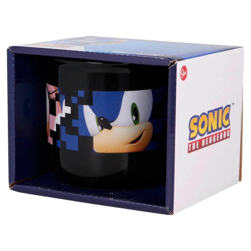 Stor Tasse Sonic Amy Tails Tasse im Geschenkkarton, Keramik