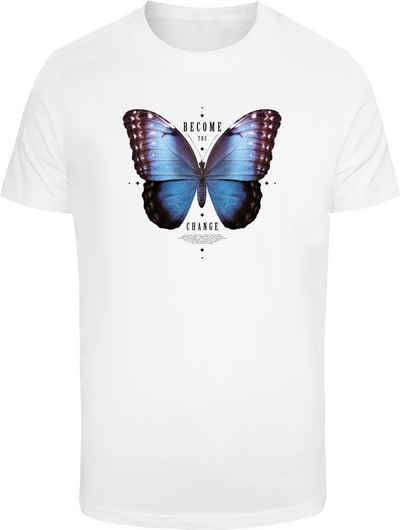 Mister Tee T-Shirt Become the Change Butterfly Tee