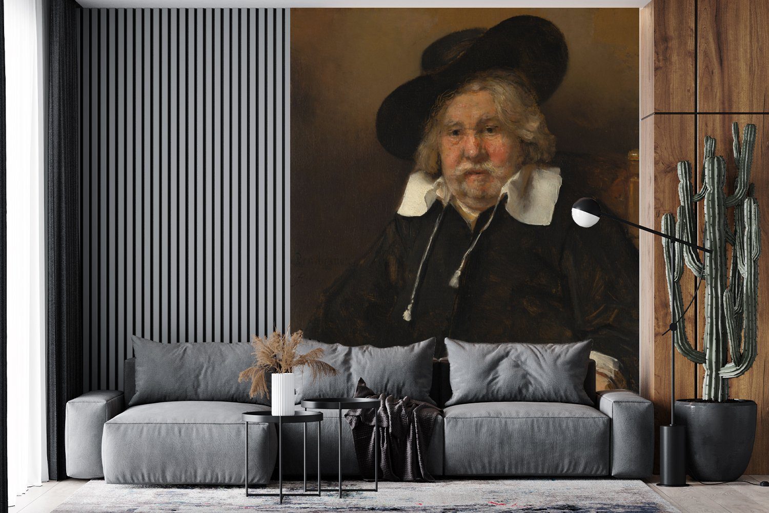van Matt, Vliestapete für Fototapete Mannes eines Fototapete Rijn, St), Wohnzimmer Rembrandt bedruckt, Schlafzimmer MuchoWow (3 - Küche, Bildnis alten