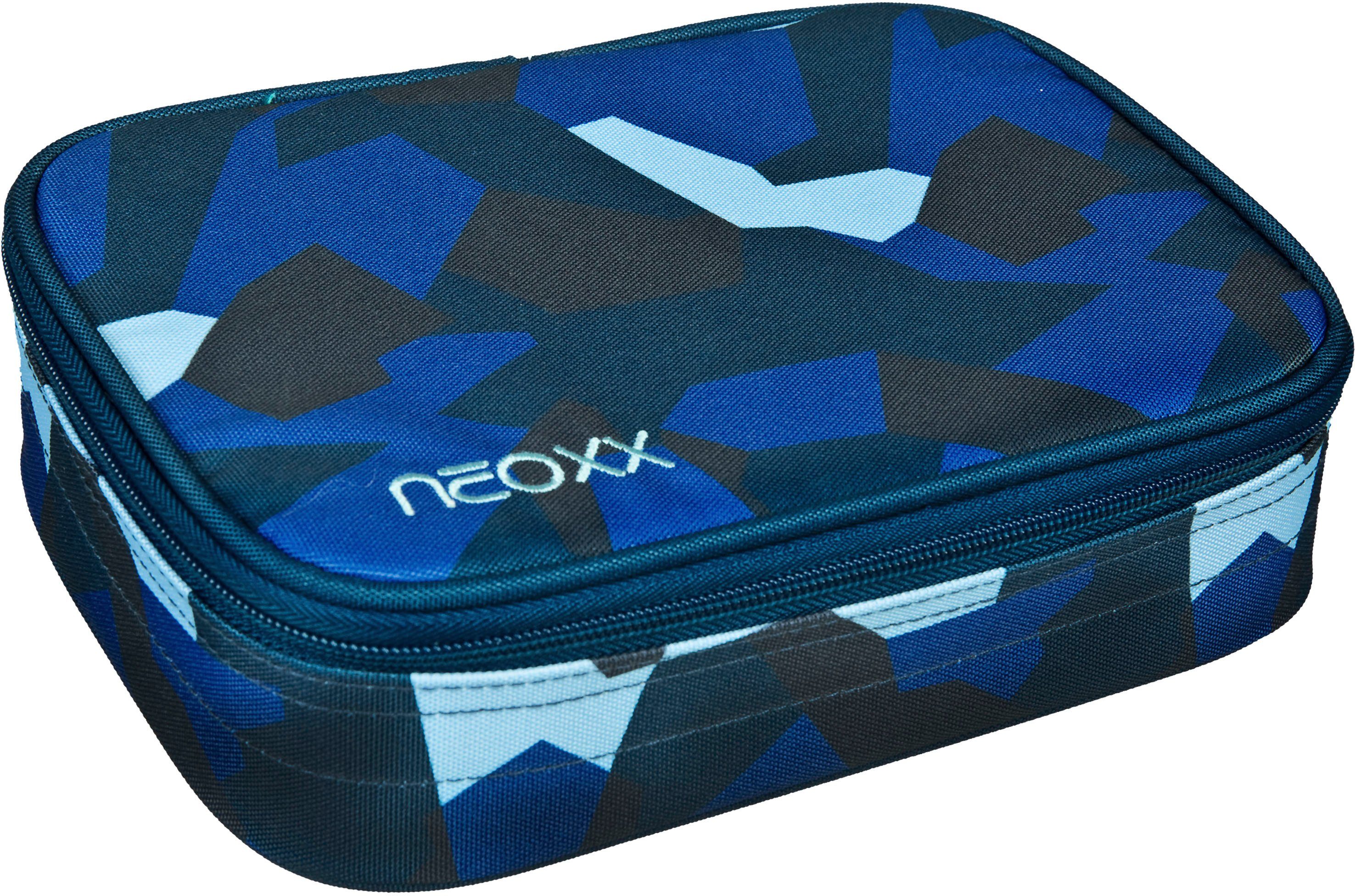 neoxx Schreibgeräteetui Dunk, Camo Nation, teilweise aus recyceltem  Material, Innen mit kleinen Reißverschlussfach und Klappe mit 9  Stifteschlaufen