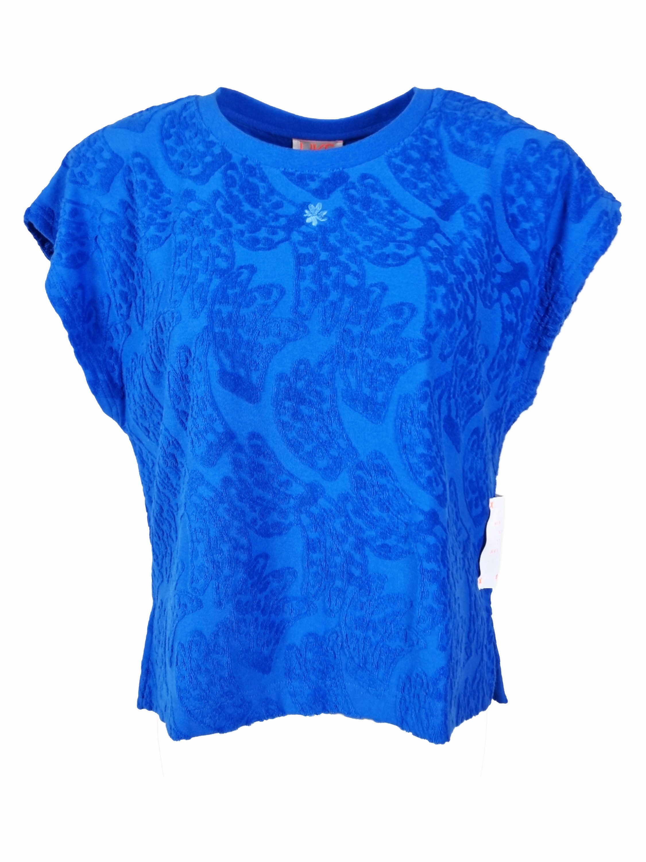 LIKS. Munich Sweatshirt Frottee SelmaC mit Jacquard
