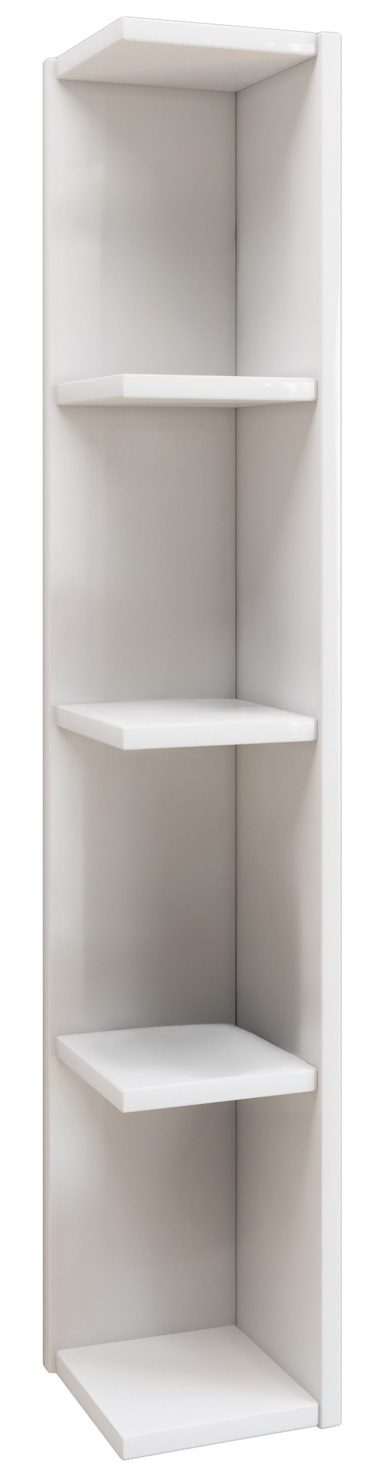 VCM Standregal Holz Stand Regal Aufbewahrung Deko Eckregal Honsa