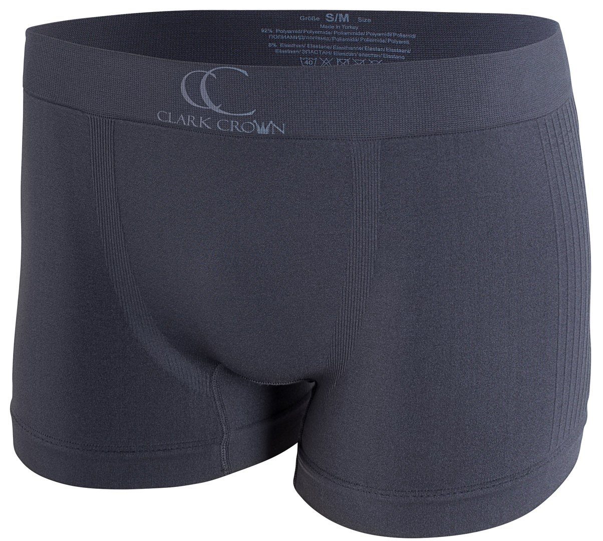 Clark Crown® Boxershorts Seamless (3-St) weiche günstig online kaufen