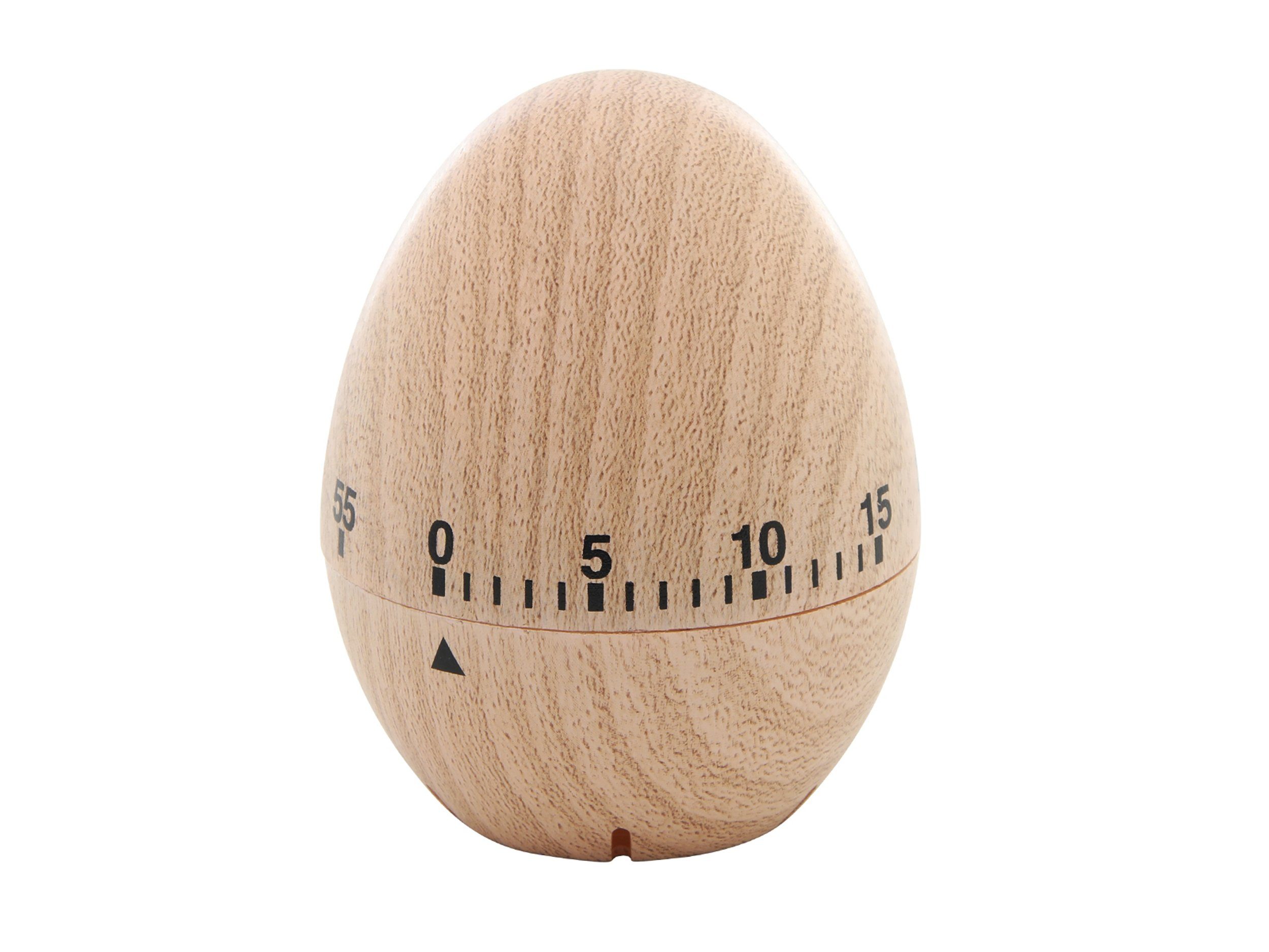 Eieruhr KURZZEITMESSER Ei Bambus-Optik 8cm Eieruhr bis 60 min Küchentimer 44