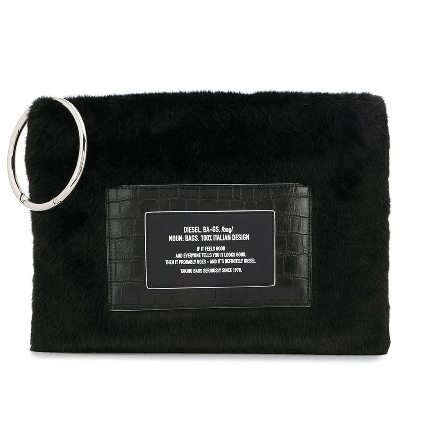 Clutch Diesel "DUKESS" BABE Clutch Kunstfell Damen
