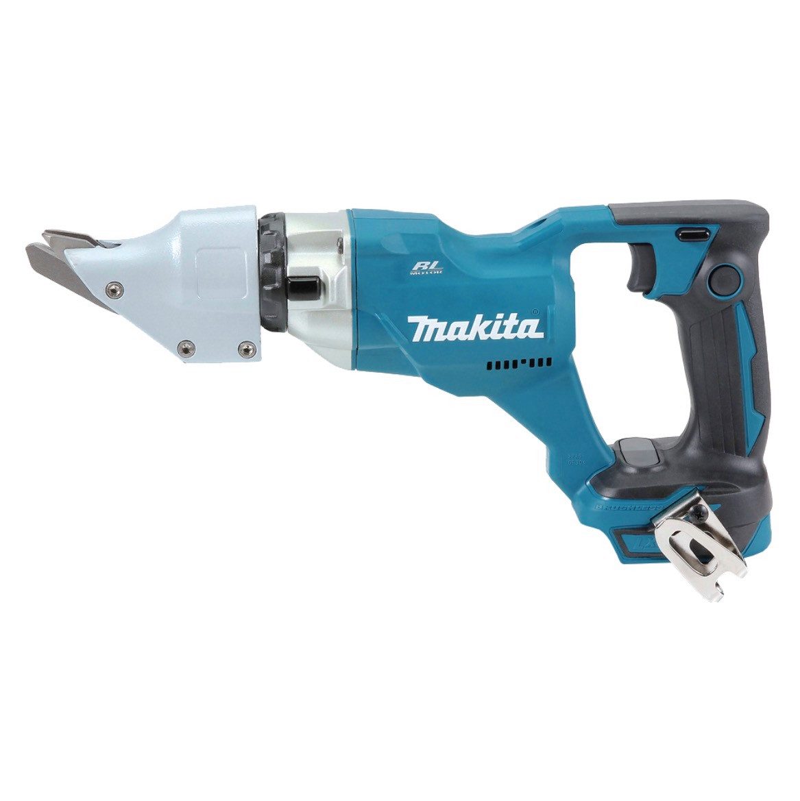 Makita Akku-Blechschere DJS 200 RG1 Akku Blechschere 18 V 2,0 mm Brushless + 1x Akku 6,0 Ah