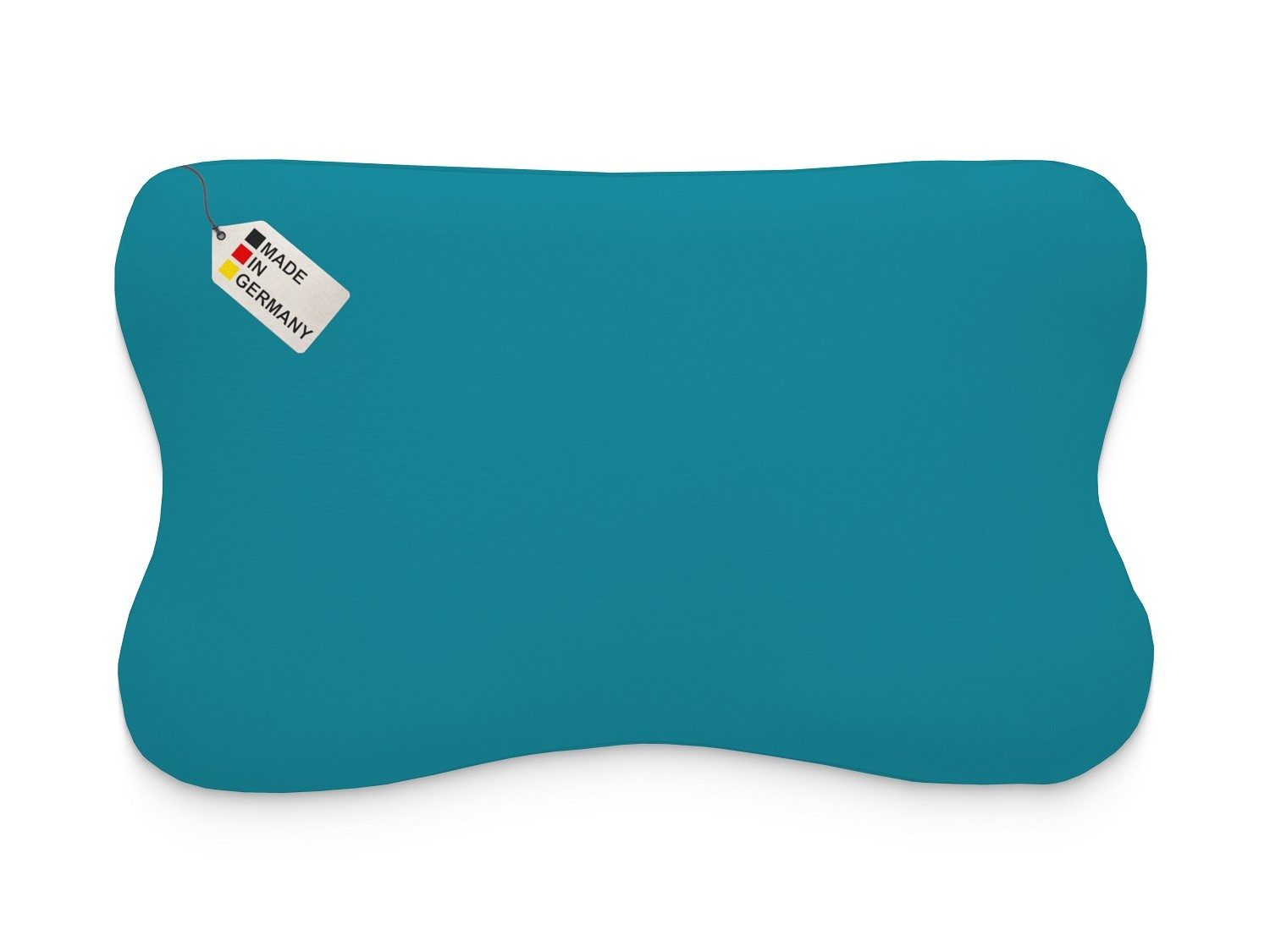DUKAL Kissenbezug passend für Blackroll Recovery Pillow und weitere, 100% Baumwolle, (1 Stück), aus hochwertigem Doppel-Jersey, mit Reißverschluss, Made in Germany