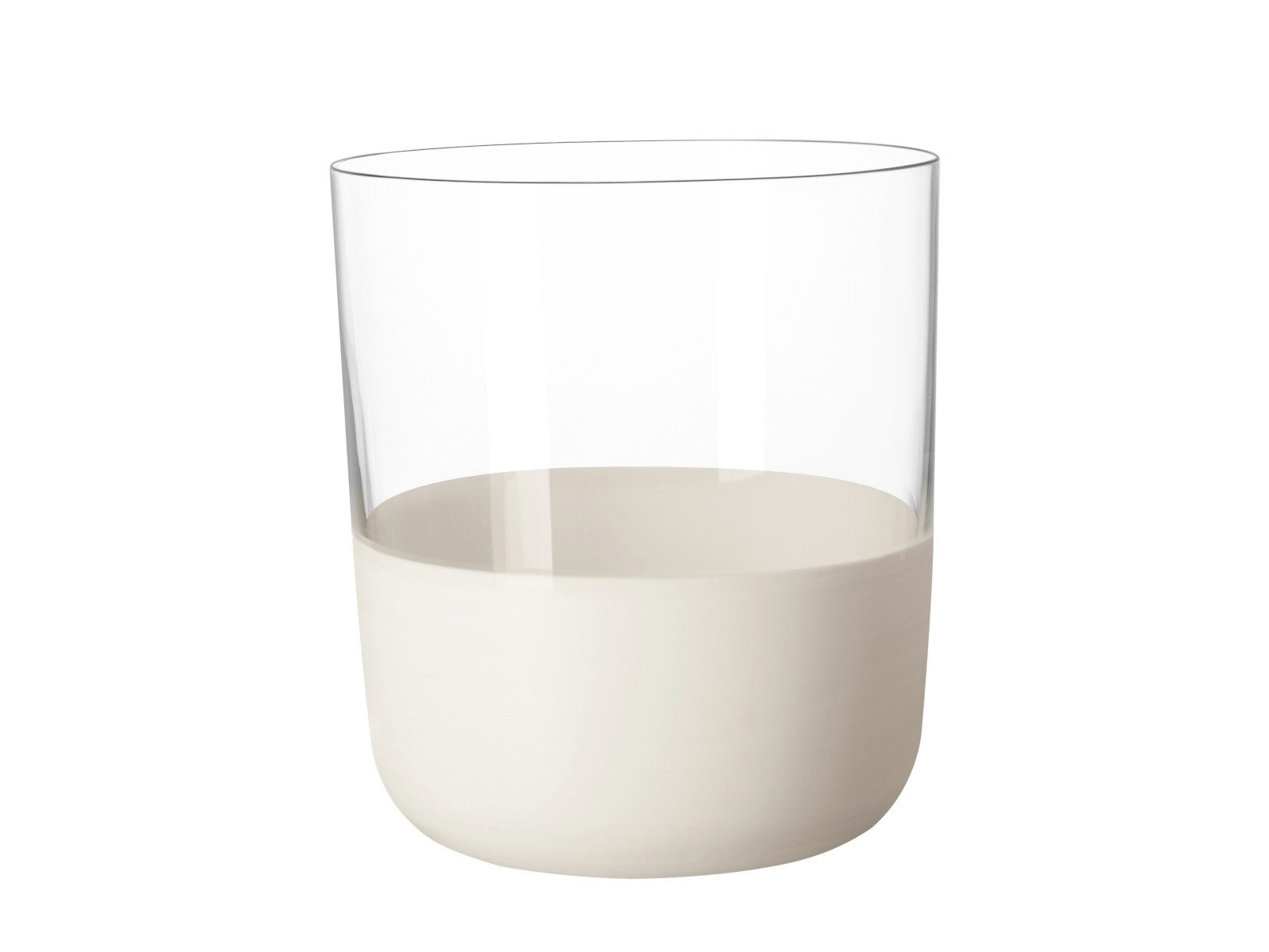 Villeroy & Boch Gläser-Set Manufacture Rock blanc Whiskybecher Set 4tlg, Kristallglas