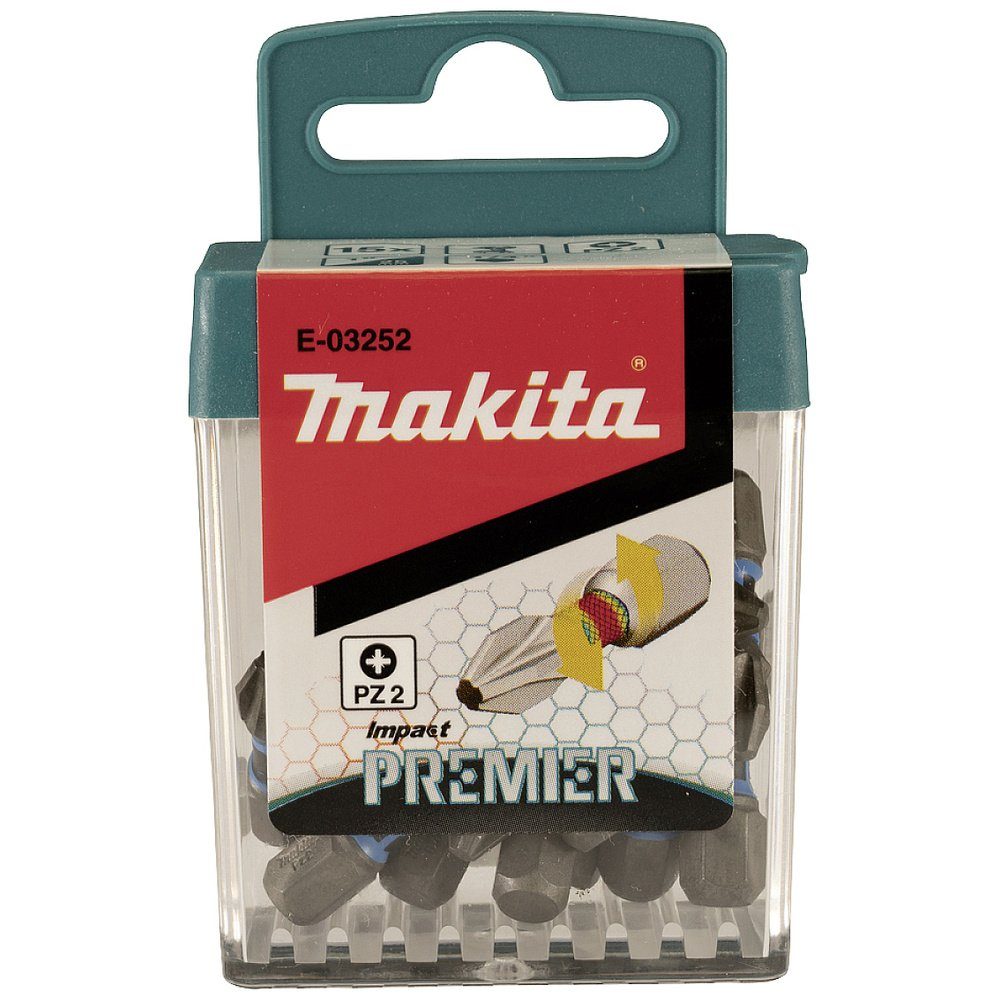 Makita Bit-Set Makita E-03252 Bit-Set Kreuzschlitz Pozidriv Torsion Control Technol