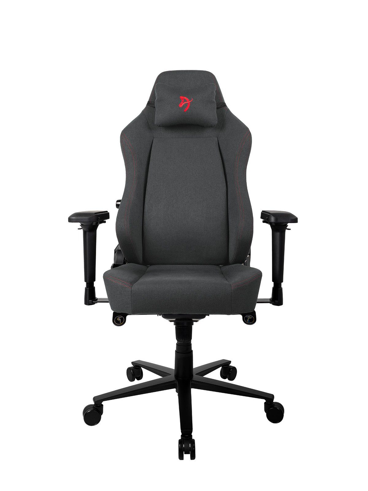 Arozzi Gaming-Stuhl Arozzi Primo - Gewebter Stoff - Gaming Stuhl Rotes Logo | Stühle