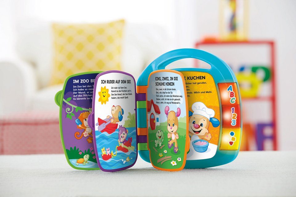 Fisher-Price® Buch Lernspaß, türkis günstig online kaufen