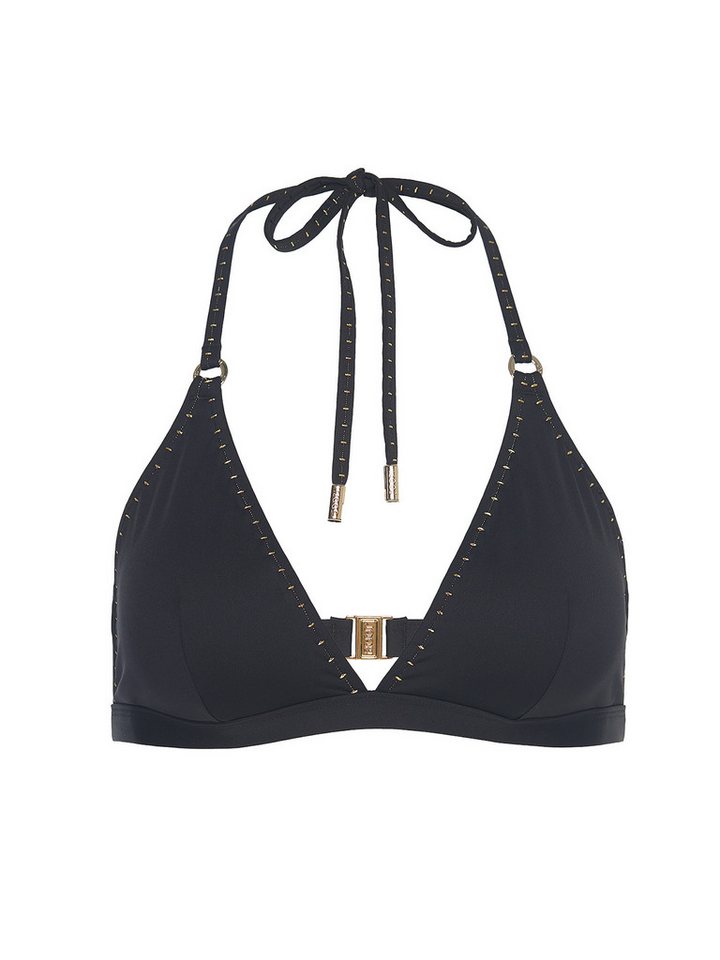 JOOP! Triangel-Bikini-Top Solid Gold Deco, bikini oberteil swimwear