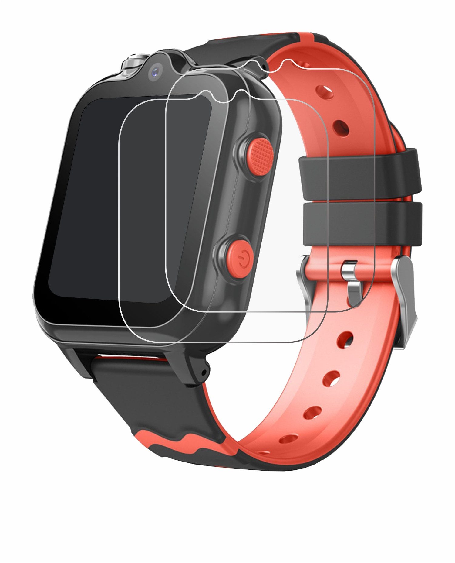 BROTECT Displayschutzfolie Schutzfolie für Yuede Kids Smartwatch 1.69", 2 Stück, Displayschutz Schutz Folie Klar Transparent