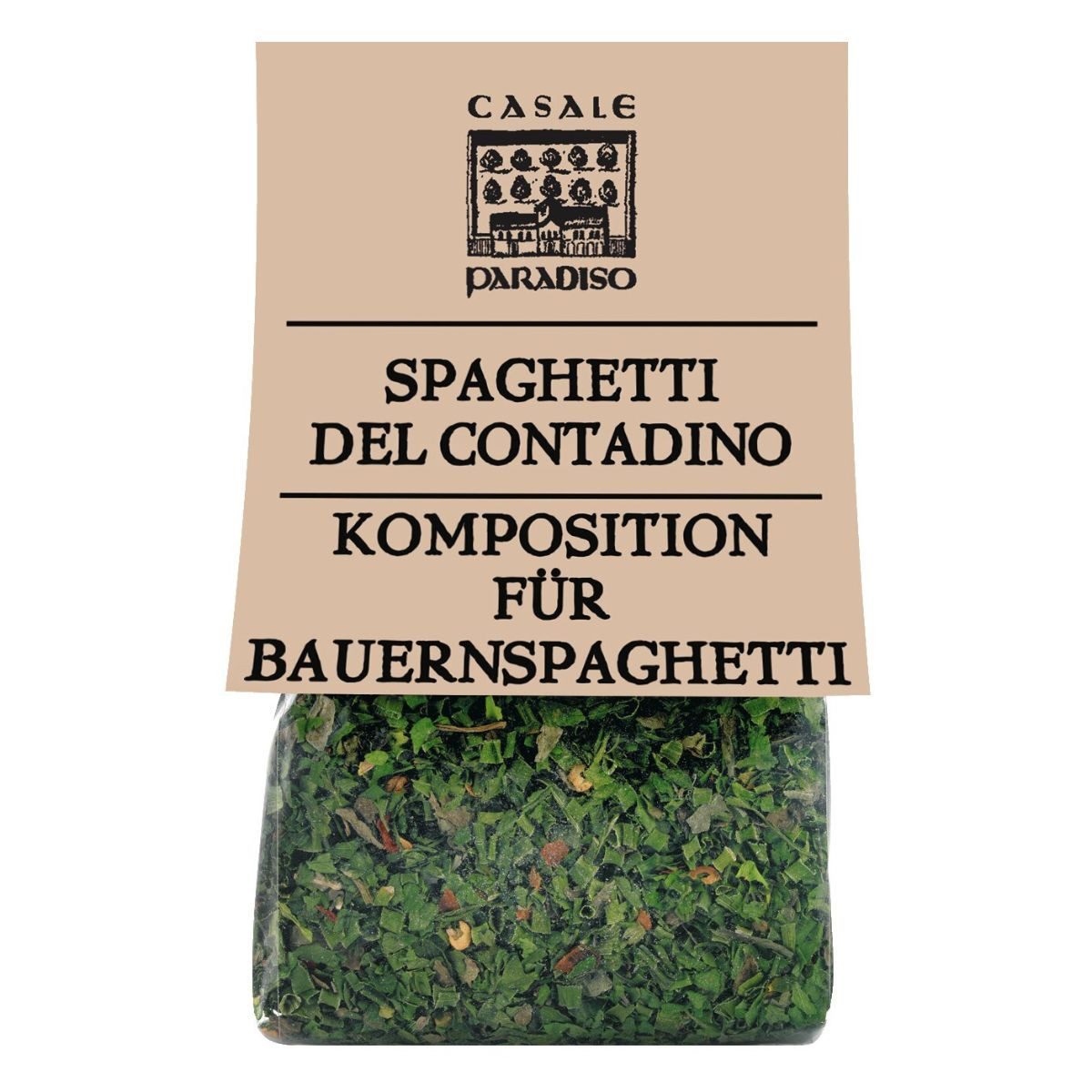 Casale Paradiso Gewürz Gewürzmischung für Spaghetti del Contadino, Bauernspaghetti, 80 g, 80 g
