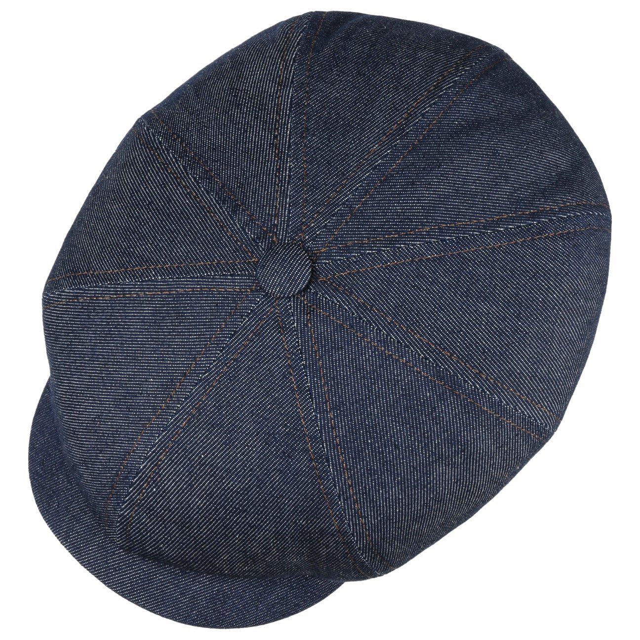 Stetson Flat Cap (1-St) Schirmmütze mit Schirm, Made in the EU