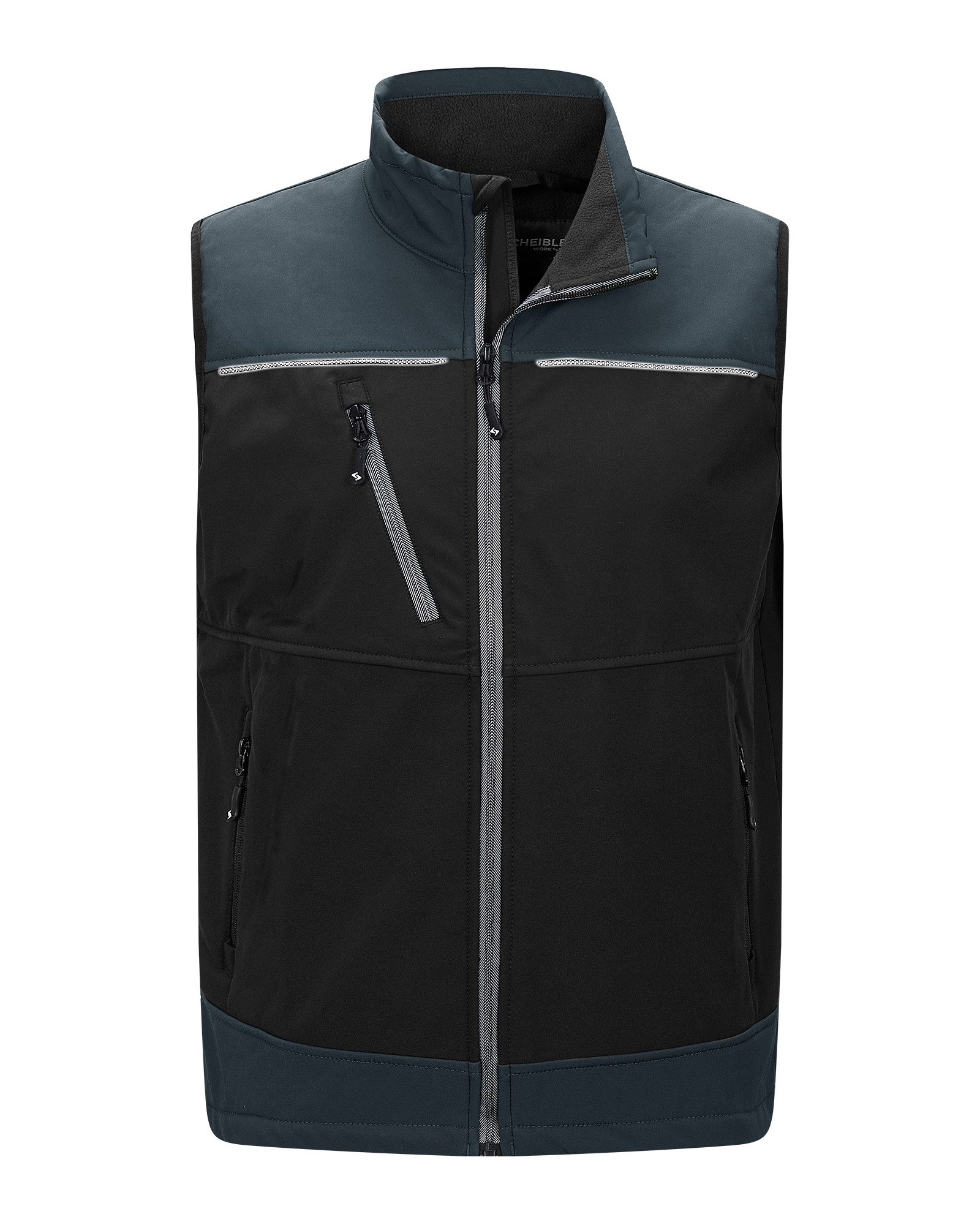 SCHEIBLER WORKWEAR Softshellweste Active Softshellweste wasserabweisend, atmungsaktiv und winddicht