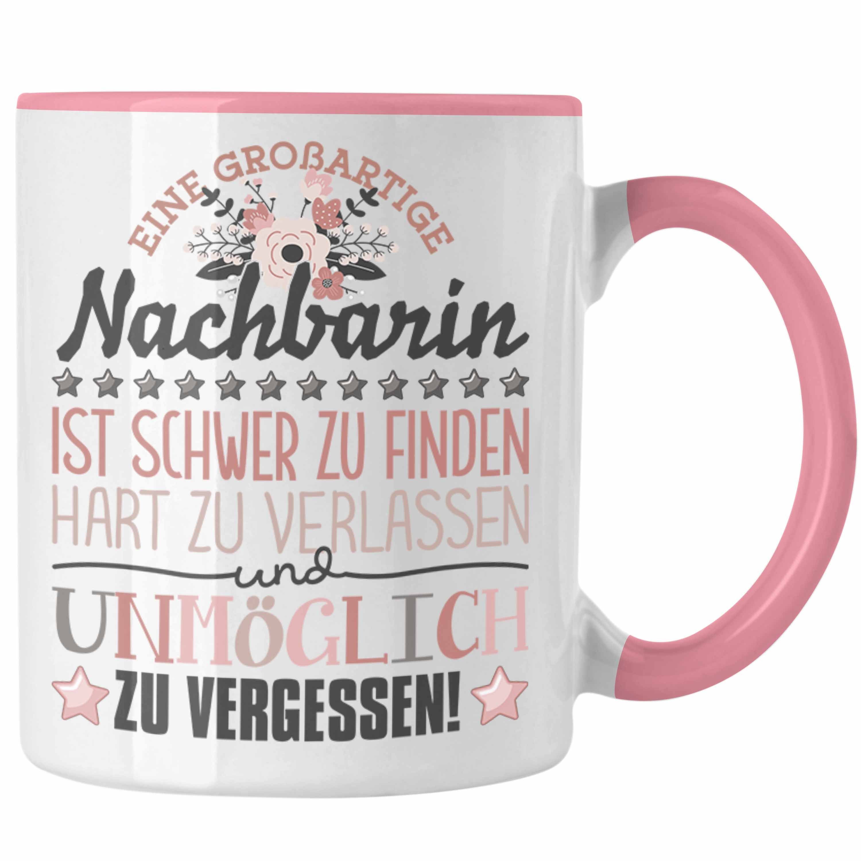Trendation Tasse Trendation Nachbarin Abschied Tasse