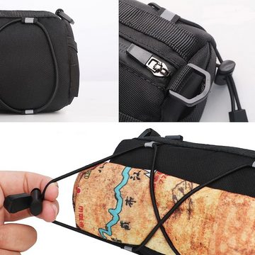 NUODWELL Lenkertasche Lenkertasche Fahrrad, Fahrradtasche vorne Lenker, Fahrradkorb, Pendler