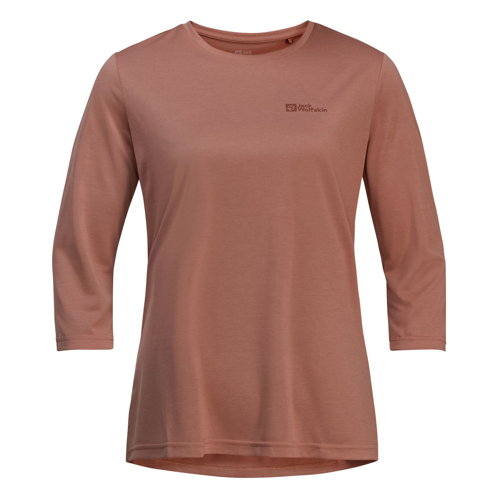 Jack Wolfskin 3/4-Arm-Shirt Crosstrail 3/4 T W mit Markenlogo auf linker Br günstig online kaufen