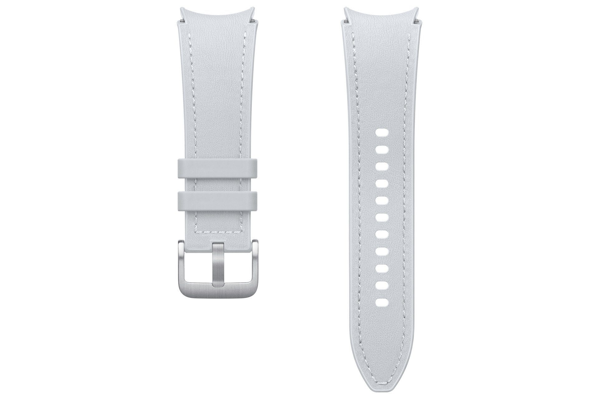 Band (S/M) Silber Wechselarmband Samsung Hybrid Eco-Leather