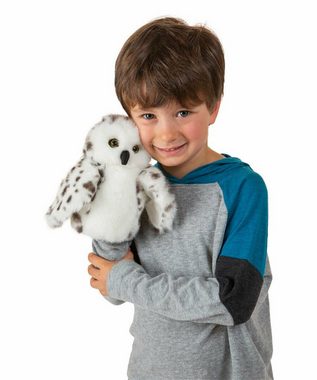 Folkmanis Handpuppen Handpuppe Kleine Schneeeule Folkmanis Handpuppe 3151 (Packung)