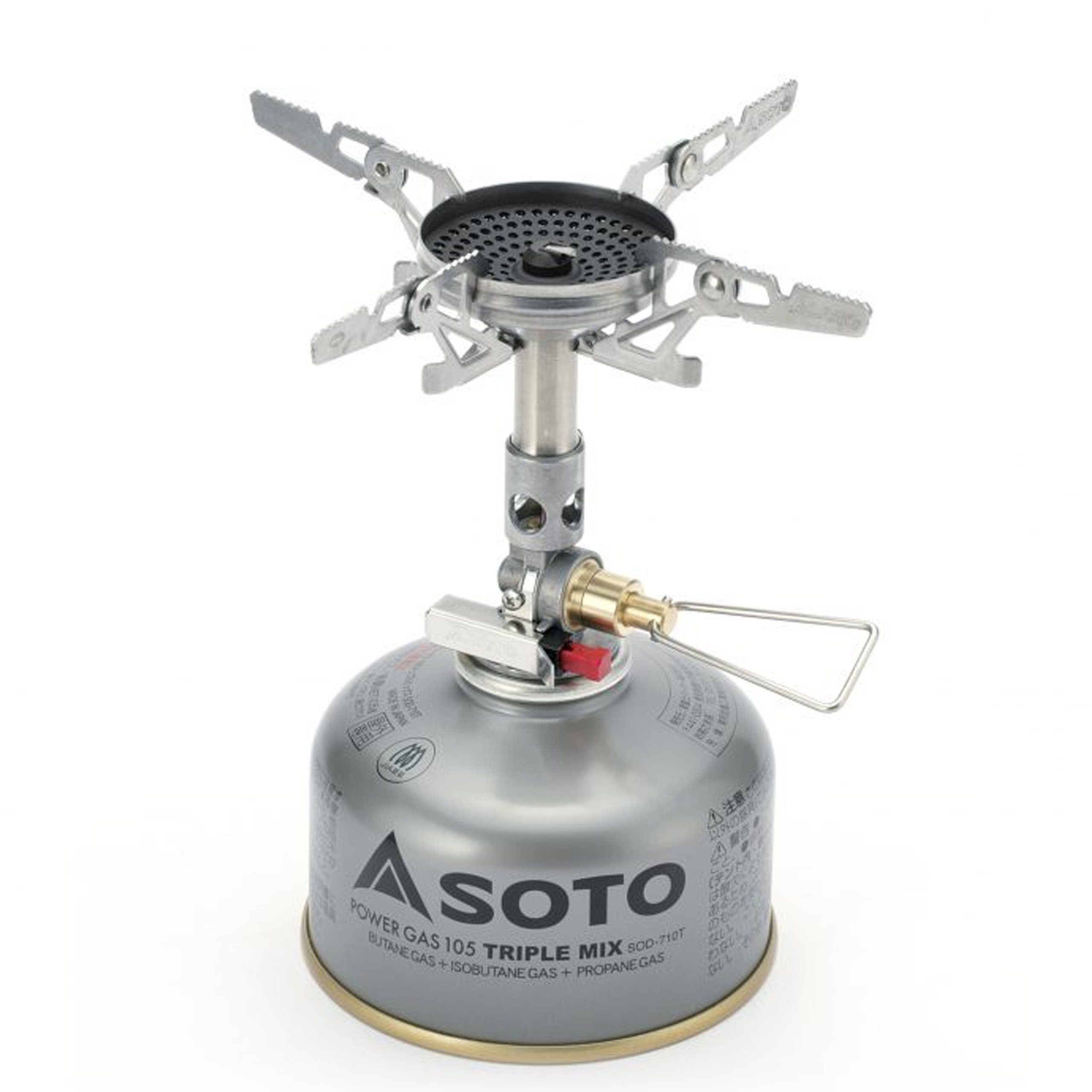 SOTO Gaskocher SOTO WindMaster - Sturmkocher/Gaskocher mit Piezo-Zündung