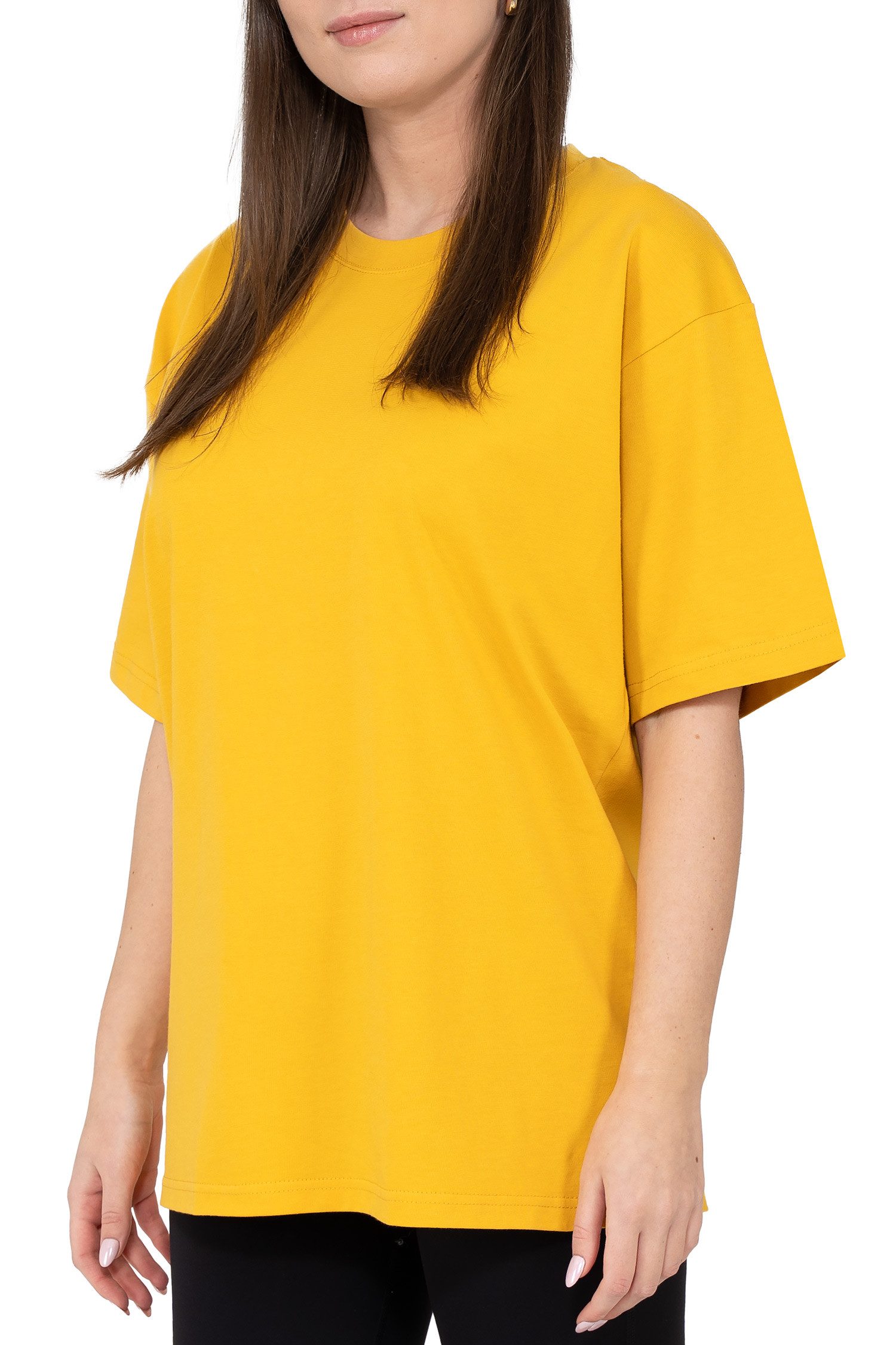 Reichstadt Oversize-Shirt Oversized Kurzarmshirt 24RSW058 in kräftigen Farben