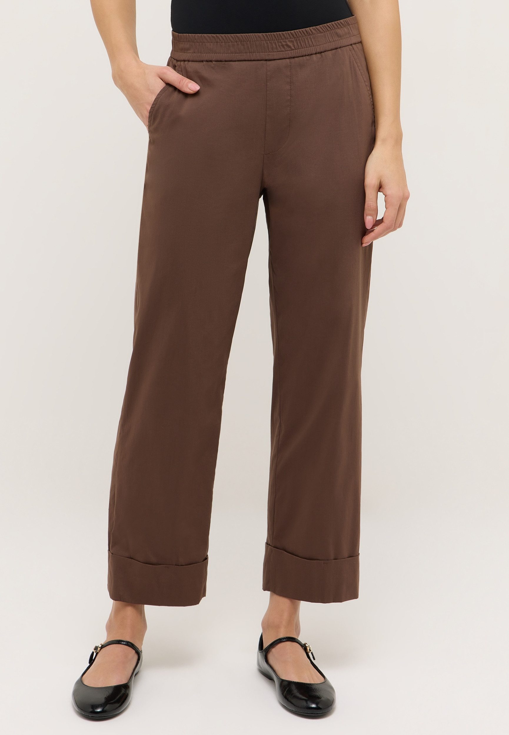 ANGELS Palazzohose LIBERTA JUMP - relaxed fit Hose - Damenhose