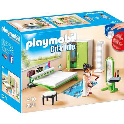 Playmobil® Konstruktions-Spielset Schlafzimmer (9271), City Life, Made in Germany