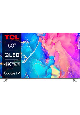 TCL 50C631X2 QLED-Fernseher (126 cm/50 Zol...