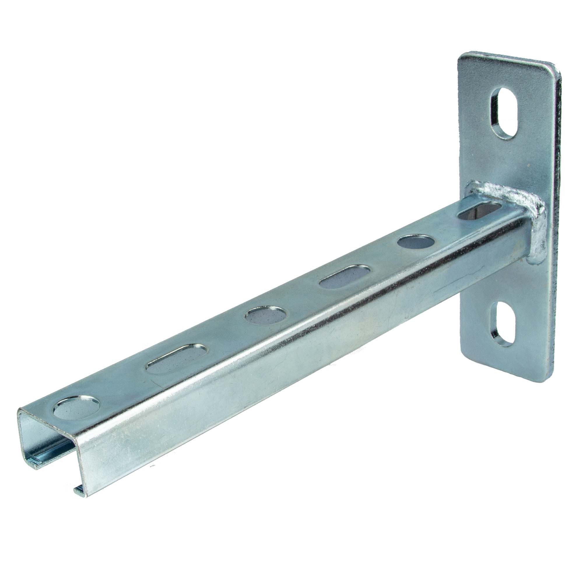 tecuro Schienensystem-Verbinder Schienenkonsole, Lochschiene, Profilschiene - verschiedene Größen, 20 cm