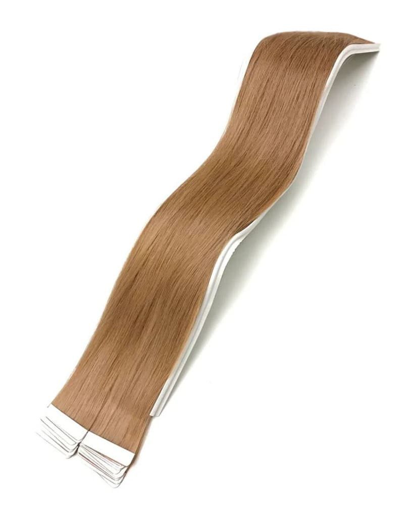 Echthaar-Extension Tape in Hair Echthaartapes, hellblond, Remy Haar für Haarextensions