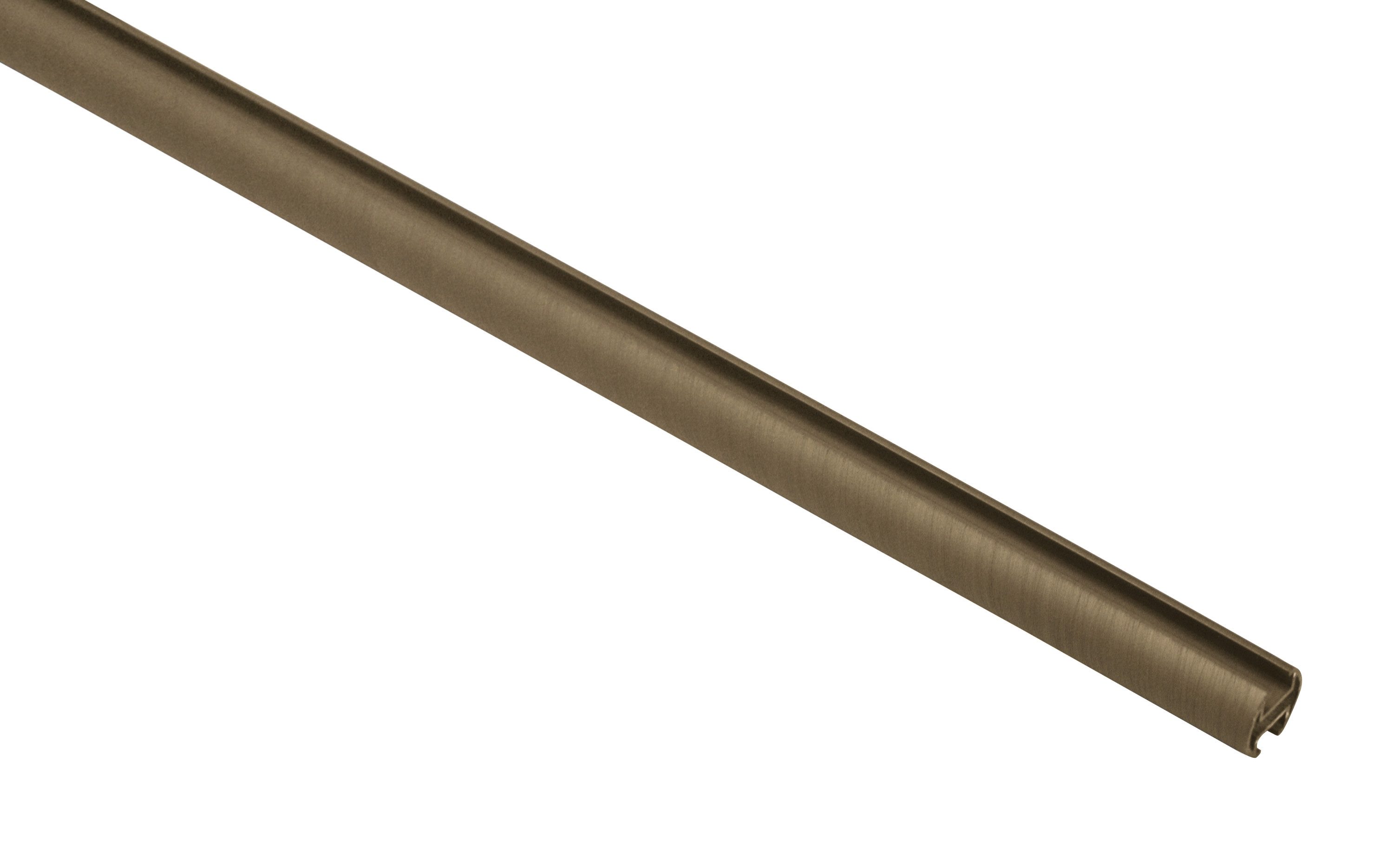 GARDINIA Gardinenstange Kira mit Innenlauf II, Ø 1,9 mm, 1-läufig, mit Bohren, Metall, mit Bohren, verschraubt, Wandmontage