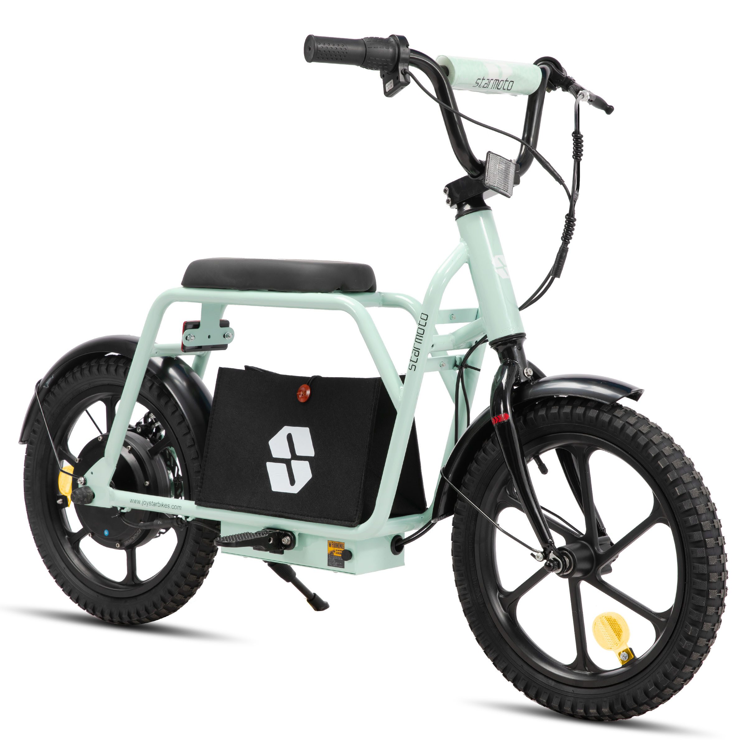HILAND E-Bike Kinder-Elektromotorrad 16Zoll 250W E-Kinderroller 6–10Jahre 6 Farben