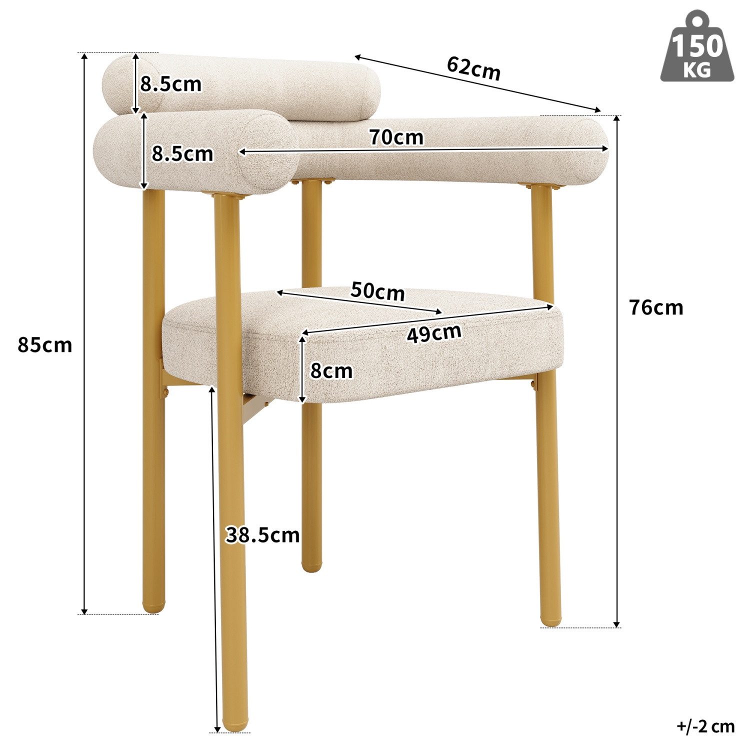 Fanttik Esszimmerstuhl Moderne und schlichte Esszimmerstühle günstig online kaufen