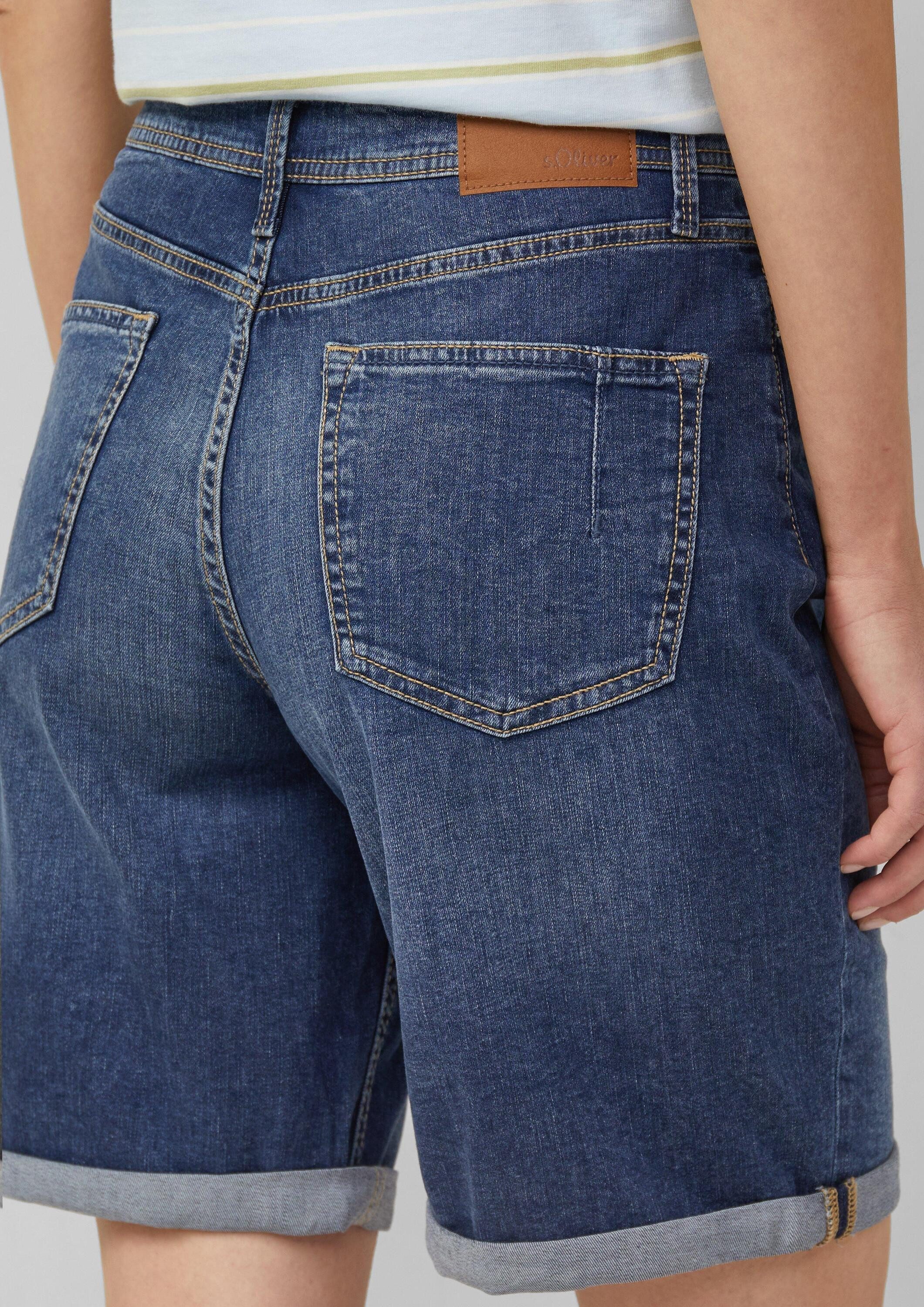 s.Oliver Jeansshorts Jeans-Hose SURI Jeans-Shorts Suri / Regular Fit / High Rise