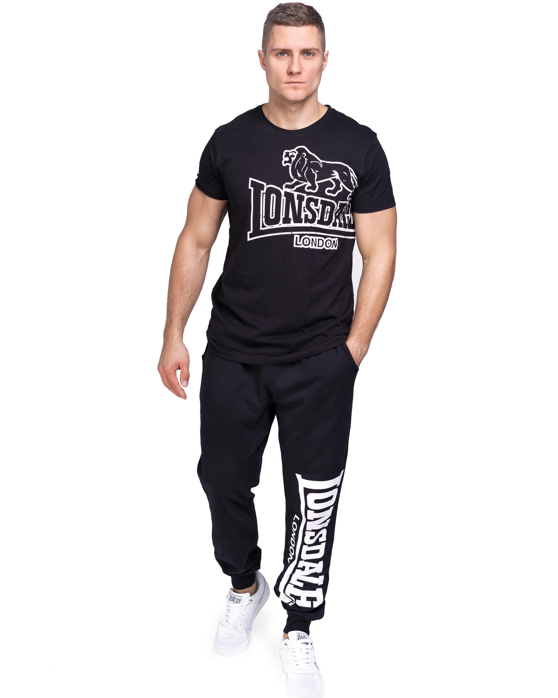 Lonsdale Jogginghose Logo Large (Packung, 1-tlg., 1er-Pack)