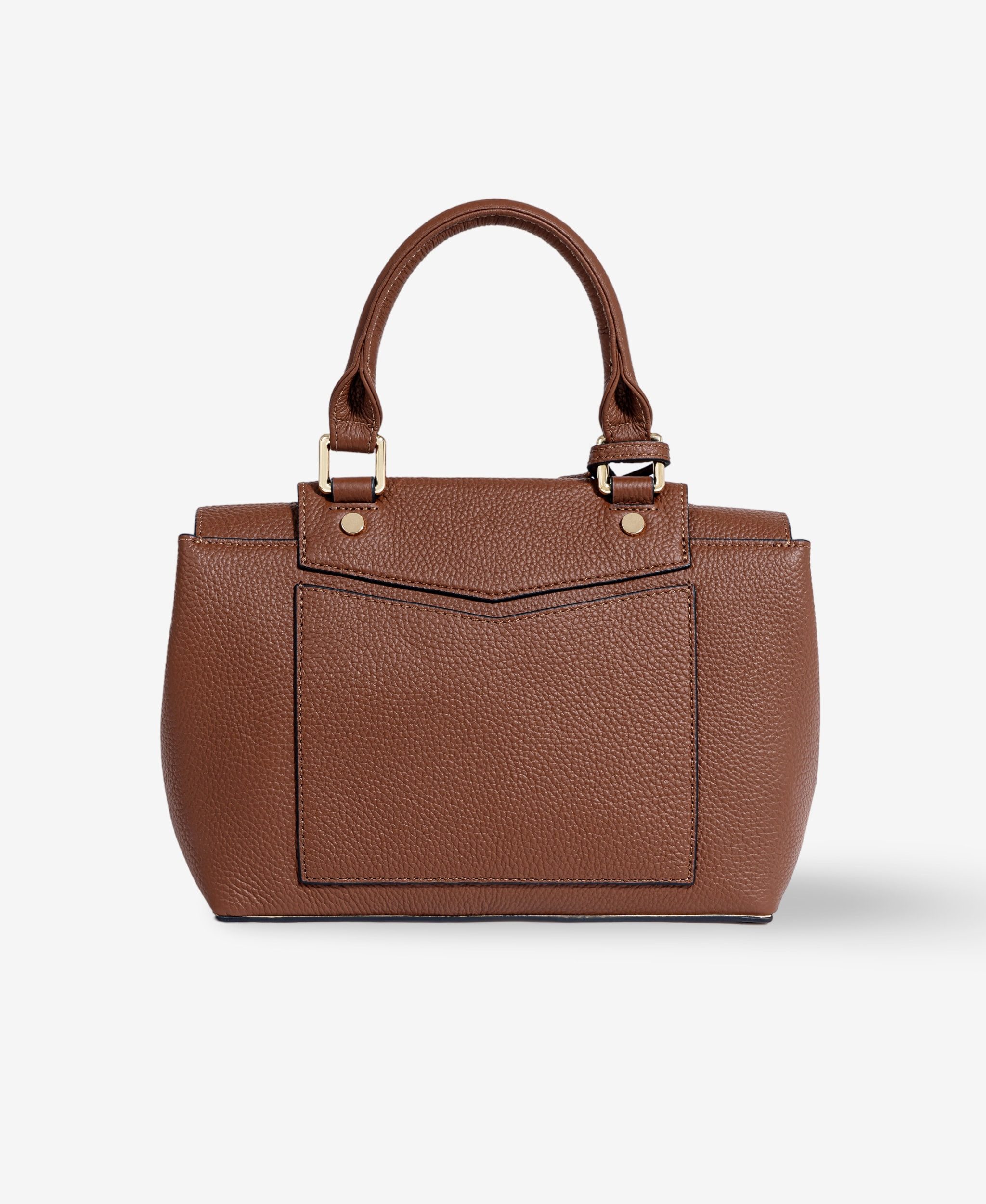 GLAMIRA Schultertasche Lysandra Braune Schultertasche (1-tlg), echt Leder