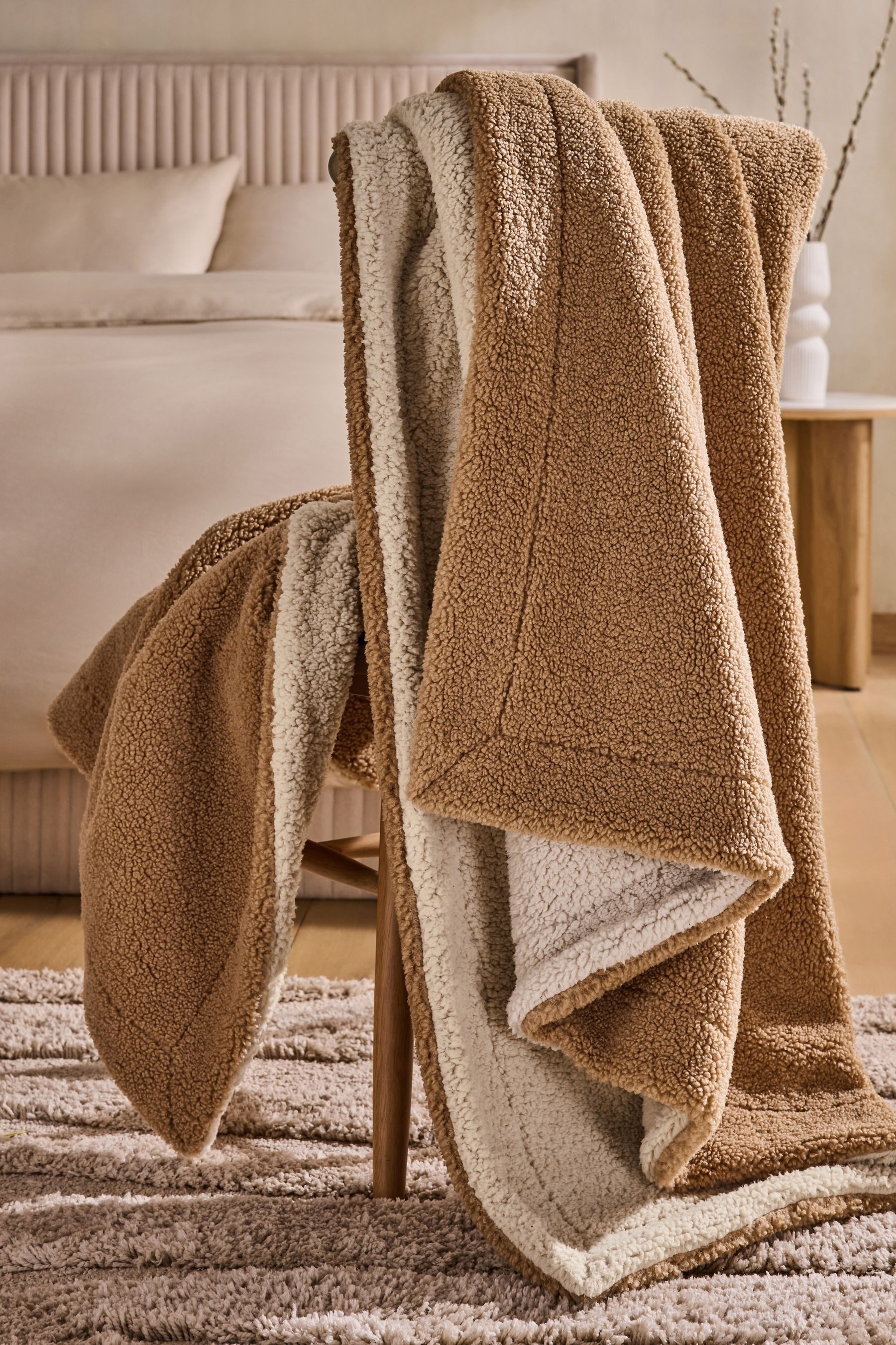 Wohndecke Borg-Fleece-Decke, Next