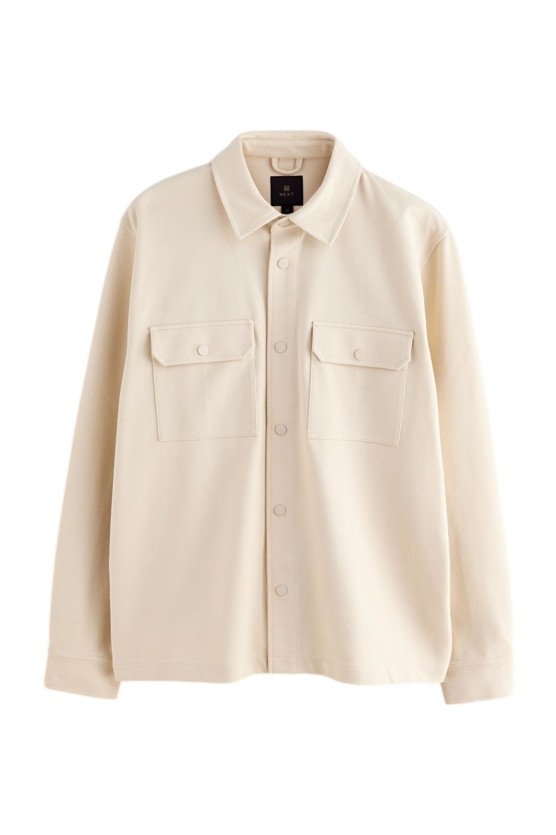 Next Hemdjacke Hemdjacke aus Jersey (1-St)