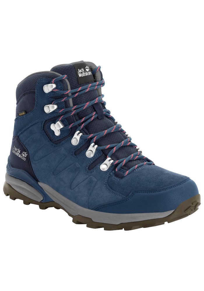 Jack Wolfskin REFUGIO TEXAPORE MID W Wanderschuh wasserdicht, Trekkingschuh